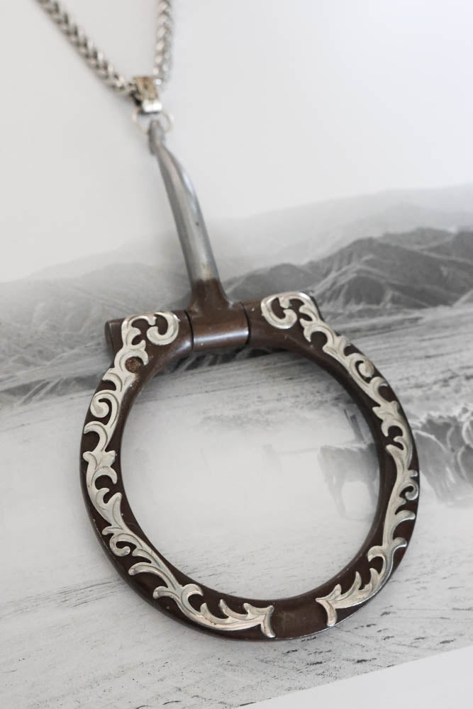 THE HARDING SNAFFLE BIT NECKLACE