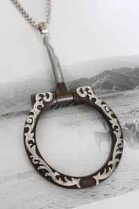THE HARDING SNAFFLE BIT NECKLACE