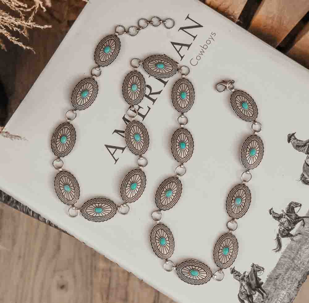 THE MARLOW CONCHO BELT