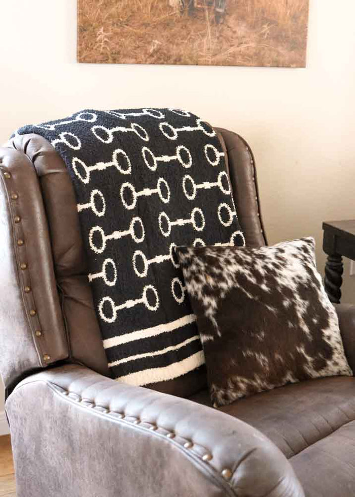 REVERSIBLE HORSE BIT BLANKET