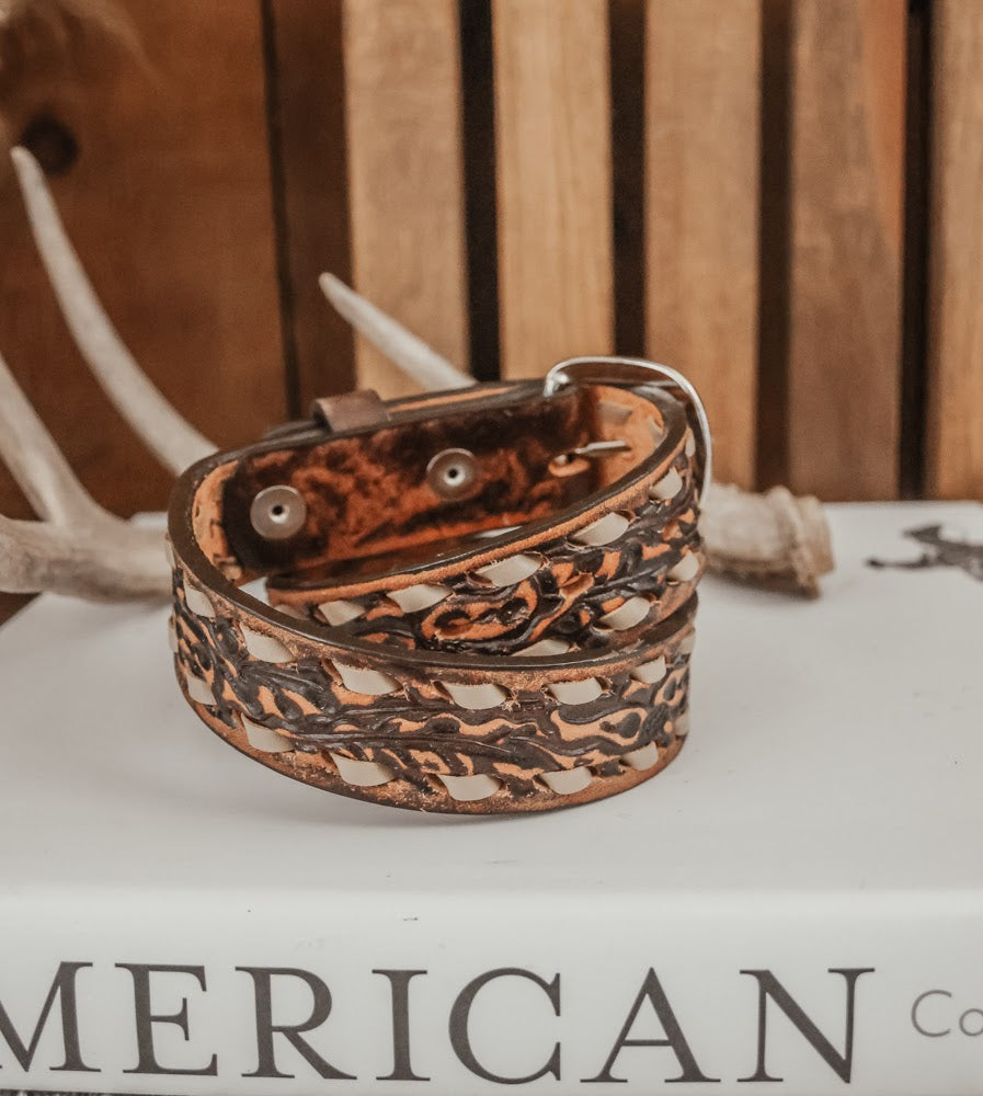 DOUBLE J KIDS - VINTAGE TOOLED BELT