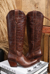 ARIAT CROCODILE CASANOVA BOOT