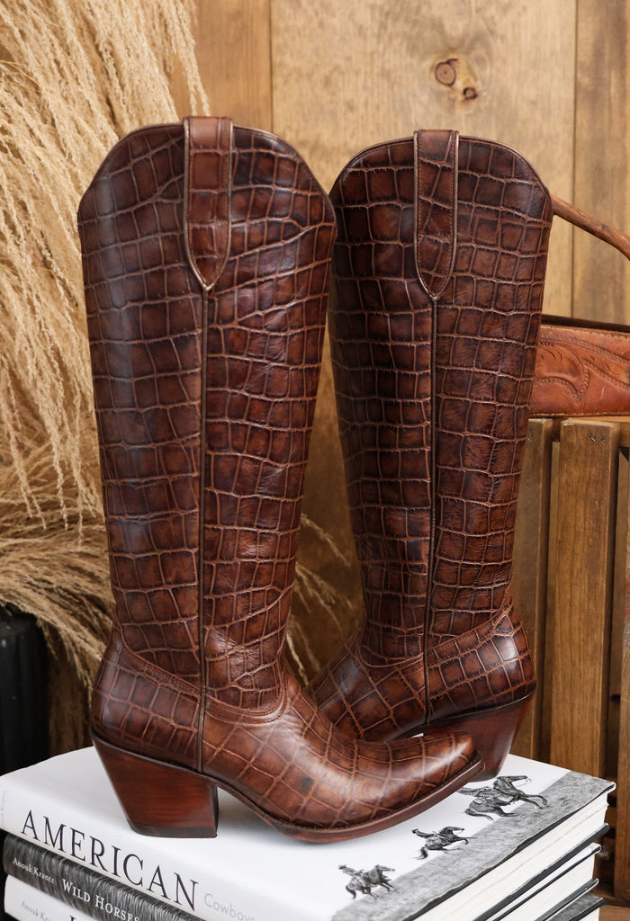 ARIAT CROCODILE CASANOVA BOOT