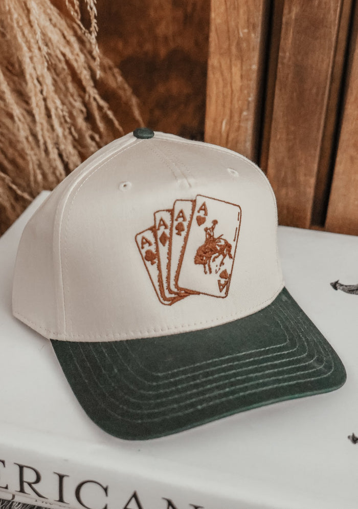 COWBOY CARD TRUCKER HAT