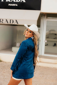 THE REINER BLAZER-BLUE