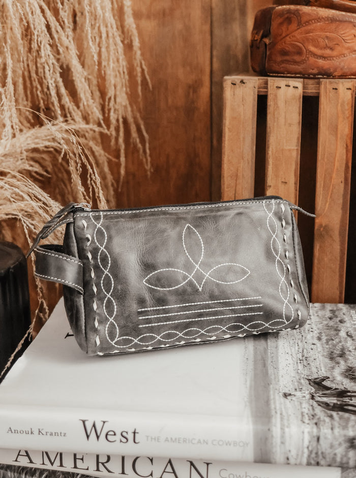 BOOT STITCH MAKE UP BAG