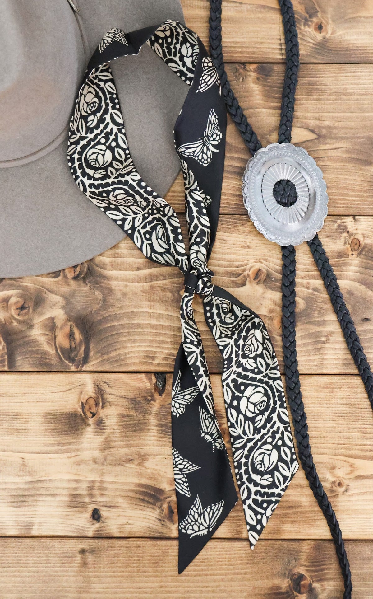 ROSE TRELLIS SILK RIBBON