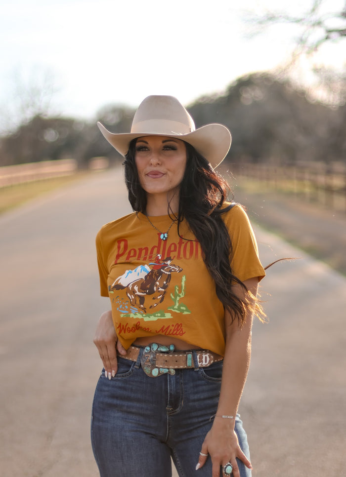 PENDLETON OLD GOLD TEE