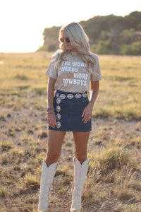 THE JONIE DENIM SKIRT