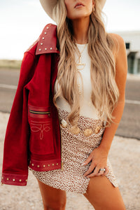 RUBY RIDER SUEDE JACKET