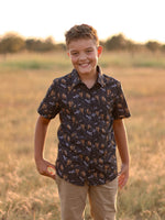 KID'S VINTAGE RODEO BUTTON-UP