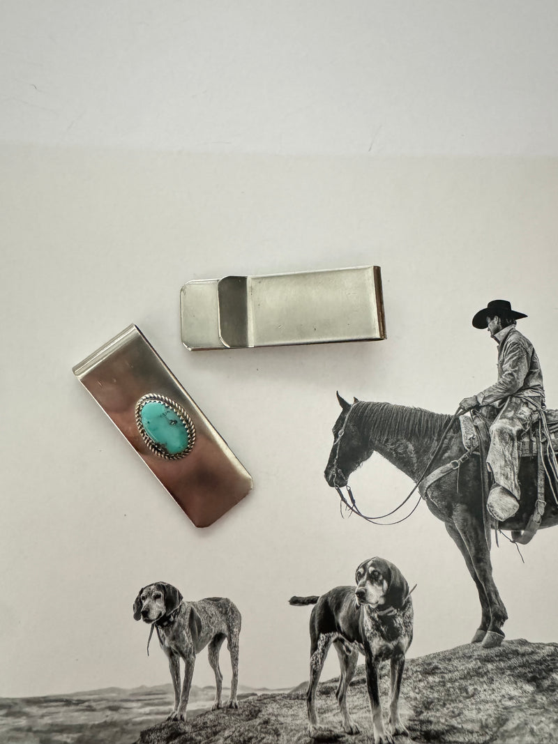 TURQUOISE MONEY CLIP