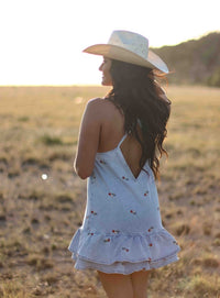 THE CELESTE DENIM DRESS