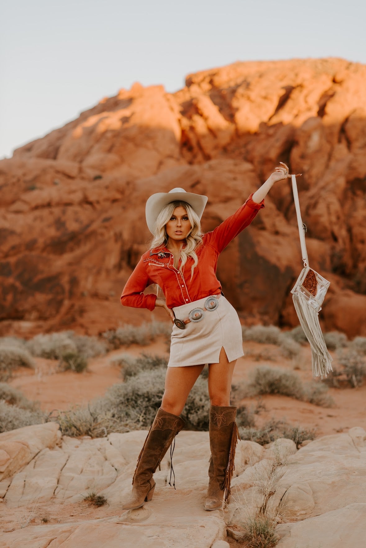 THE DAISY STADIUM PURSE