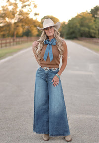 ARIAT AURELIA SUPER WIDE LEG JEANS
