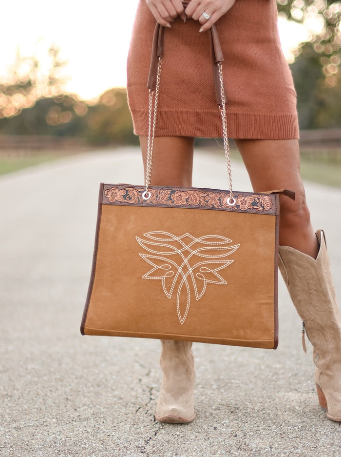 THE LORETTA TOTE PURSE