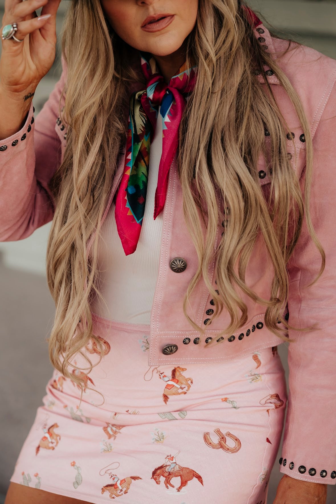 THE CASH JACKET-PINK