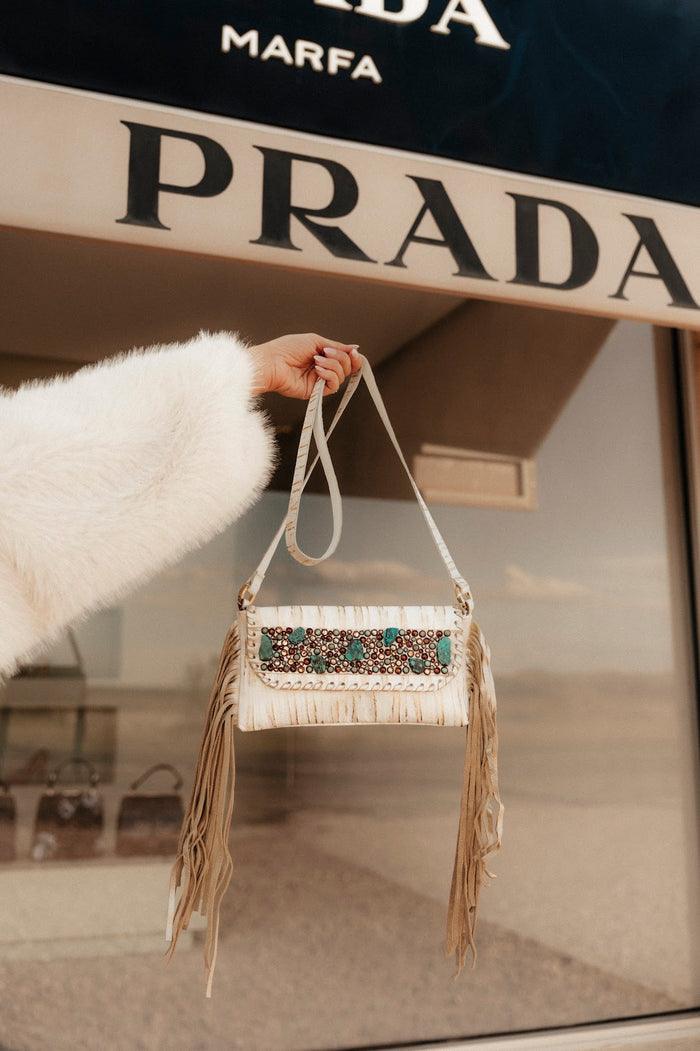 THE CHATEAU PLATNIUM CLUTCH CROSSBODY