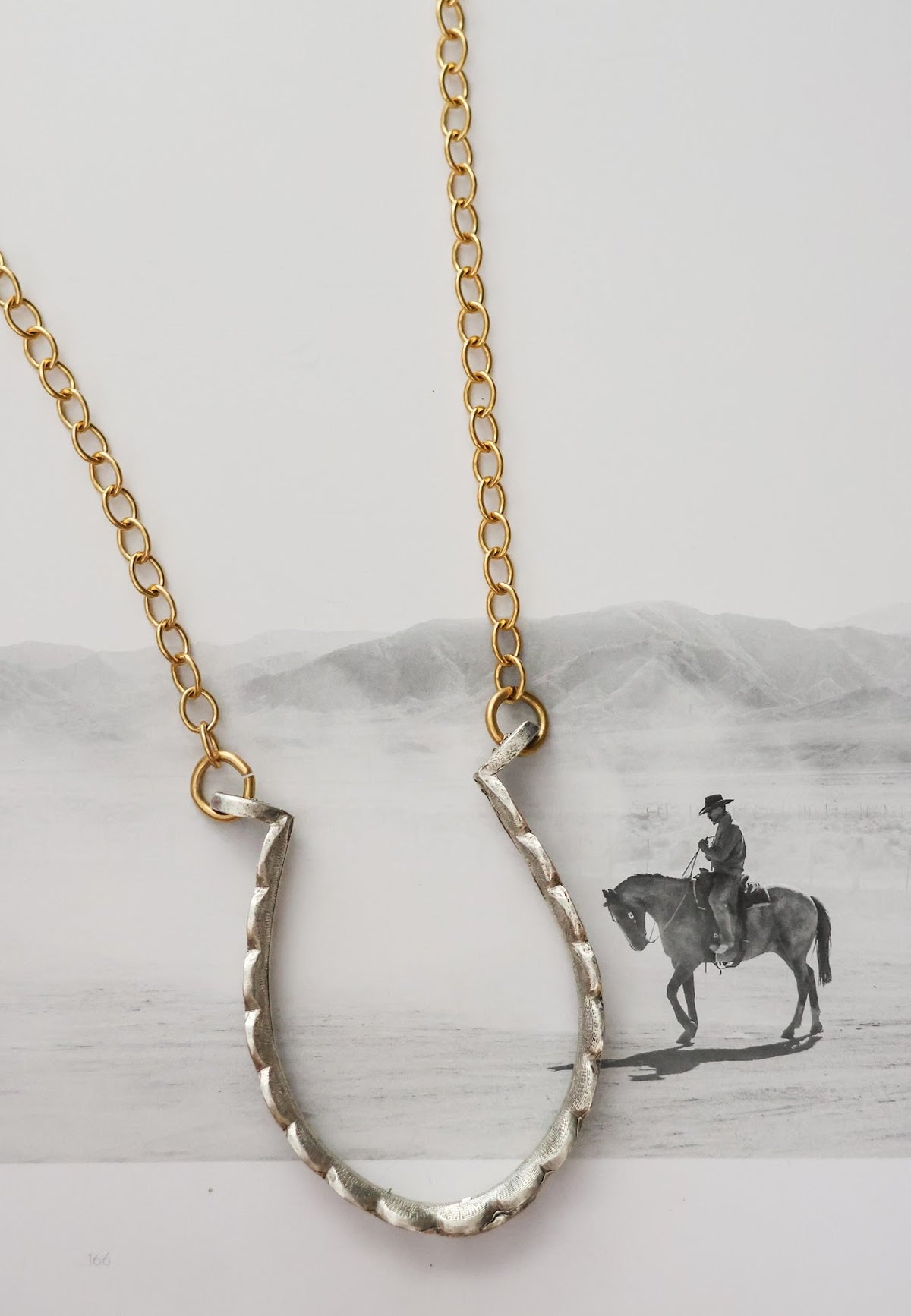 THE LIBERTY STIRRUP NECKLACE