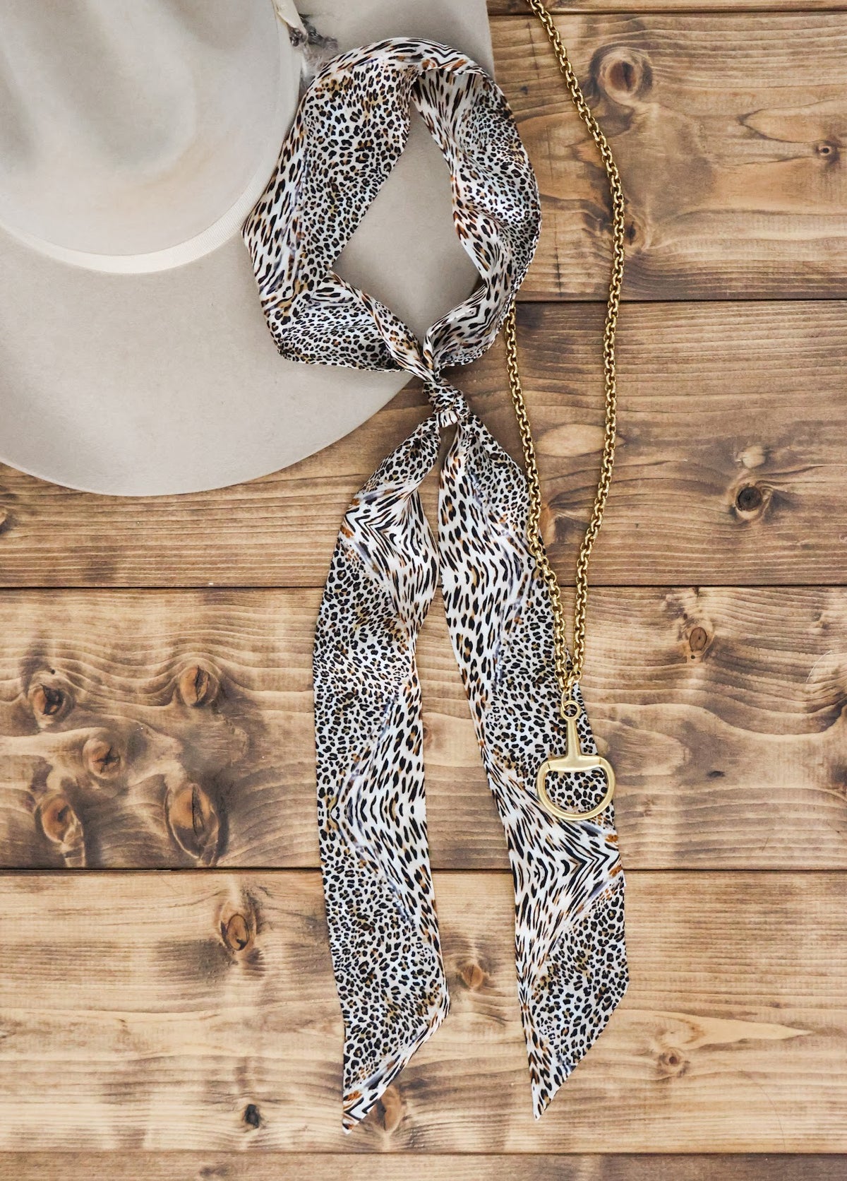 WYOMING TRADERS LEOPARD SILK RIBBON