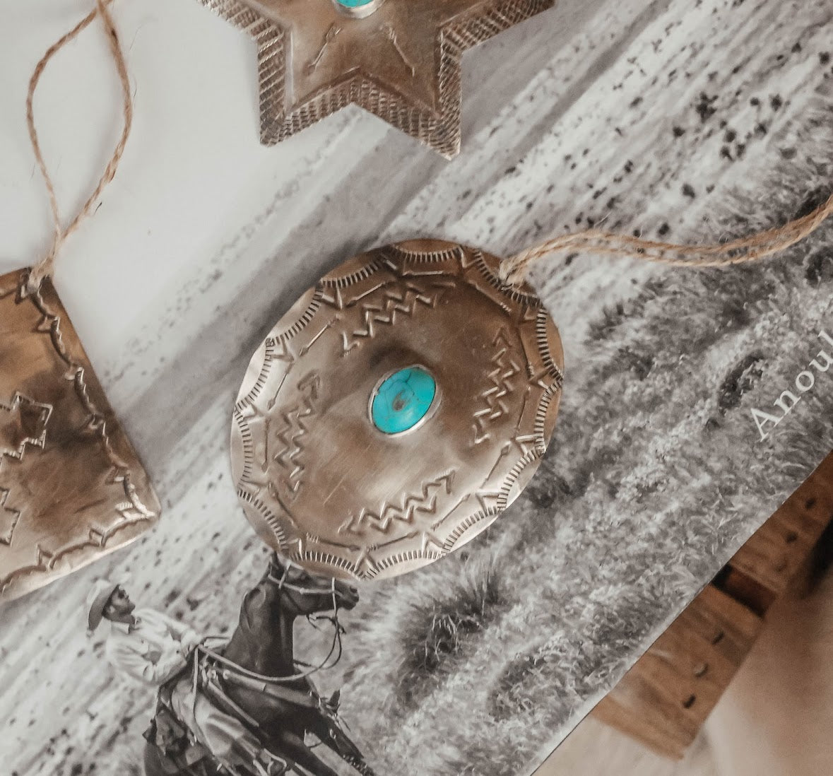 J.ALEXANDER RUSTIC SILVER ORNAMENTS