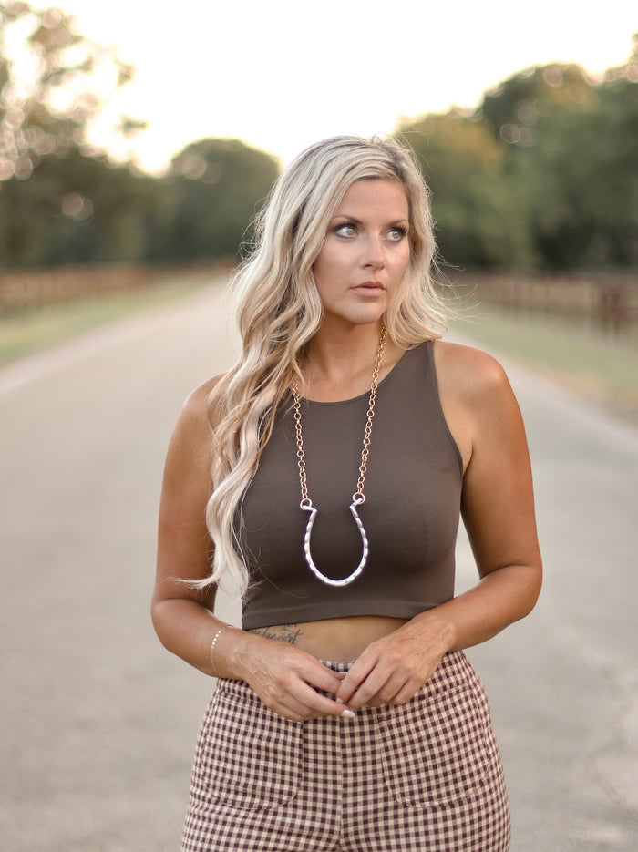 THE DANI TANK-BROWN