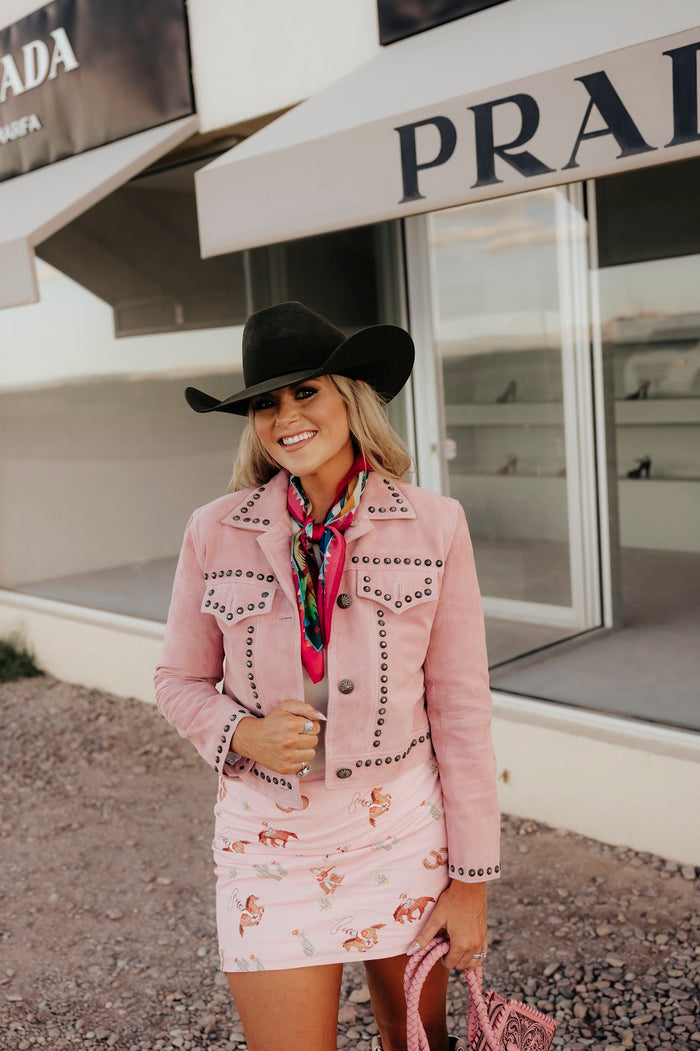 THE CASH JACKET-PINK