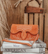 THE JEANE CLUTCH-RUST