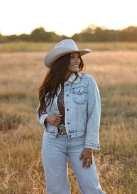 THE BAKER JACKET-LIGHT WASH