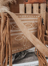 THE WESTERIA FRINGE CLUTCH