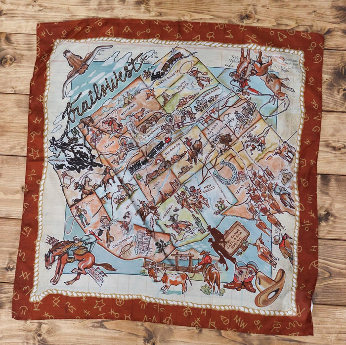 TRAILS WEST SHORTIE BANDANA
