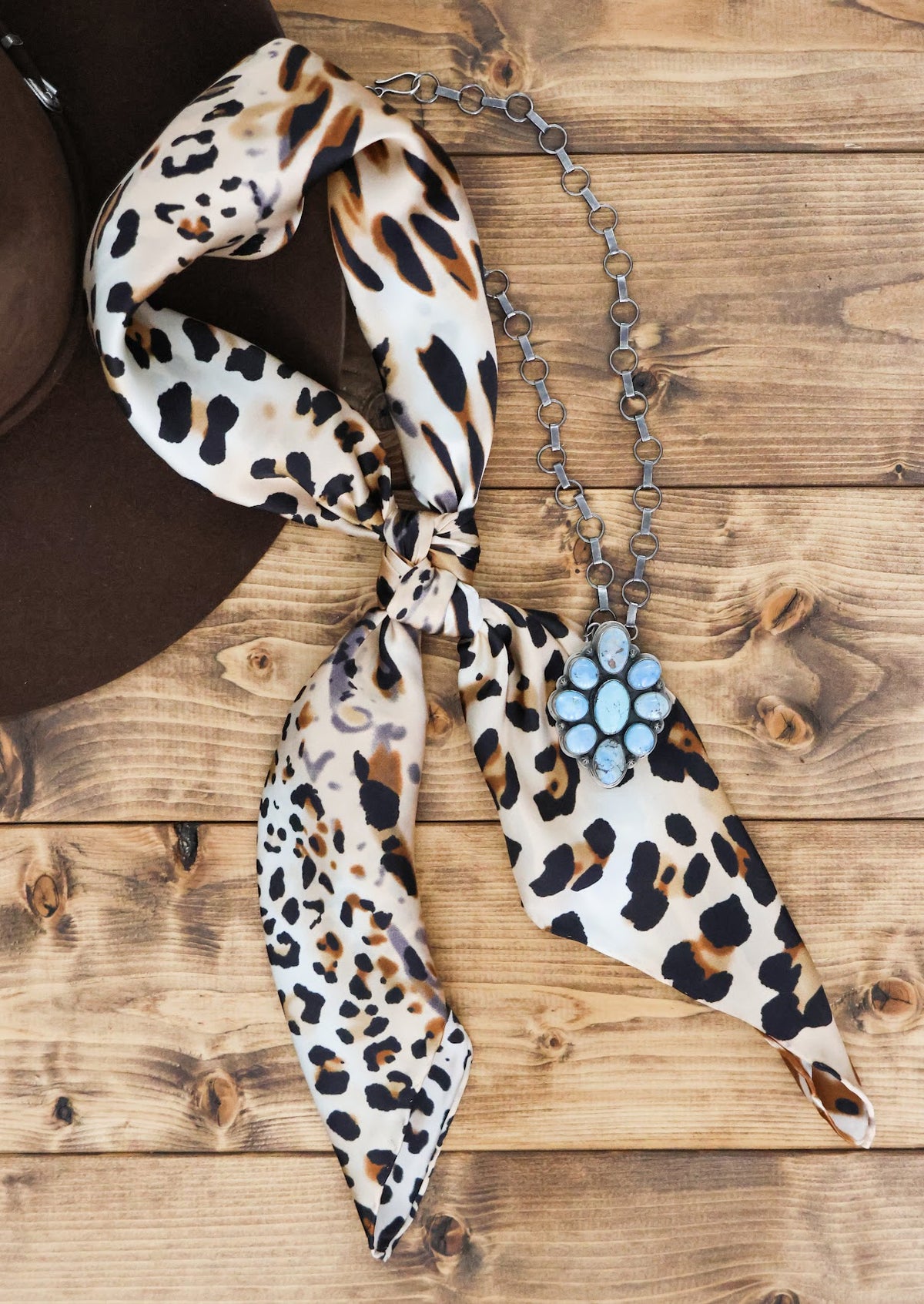 LEOPARD WILD RAG