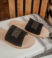 THE SKYE SANDALS-BLACK