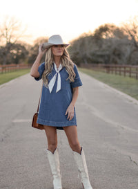THE FORD DENIM DRESS