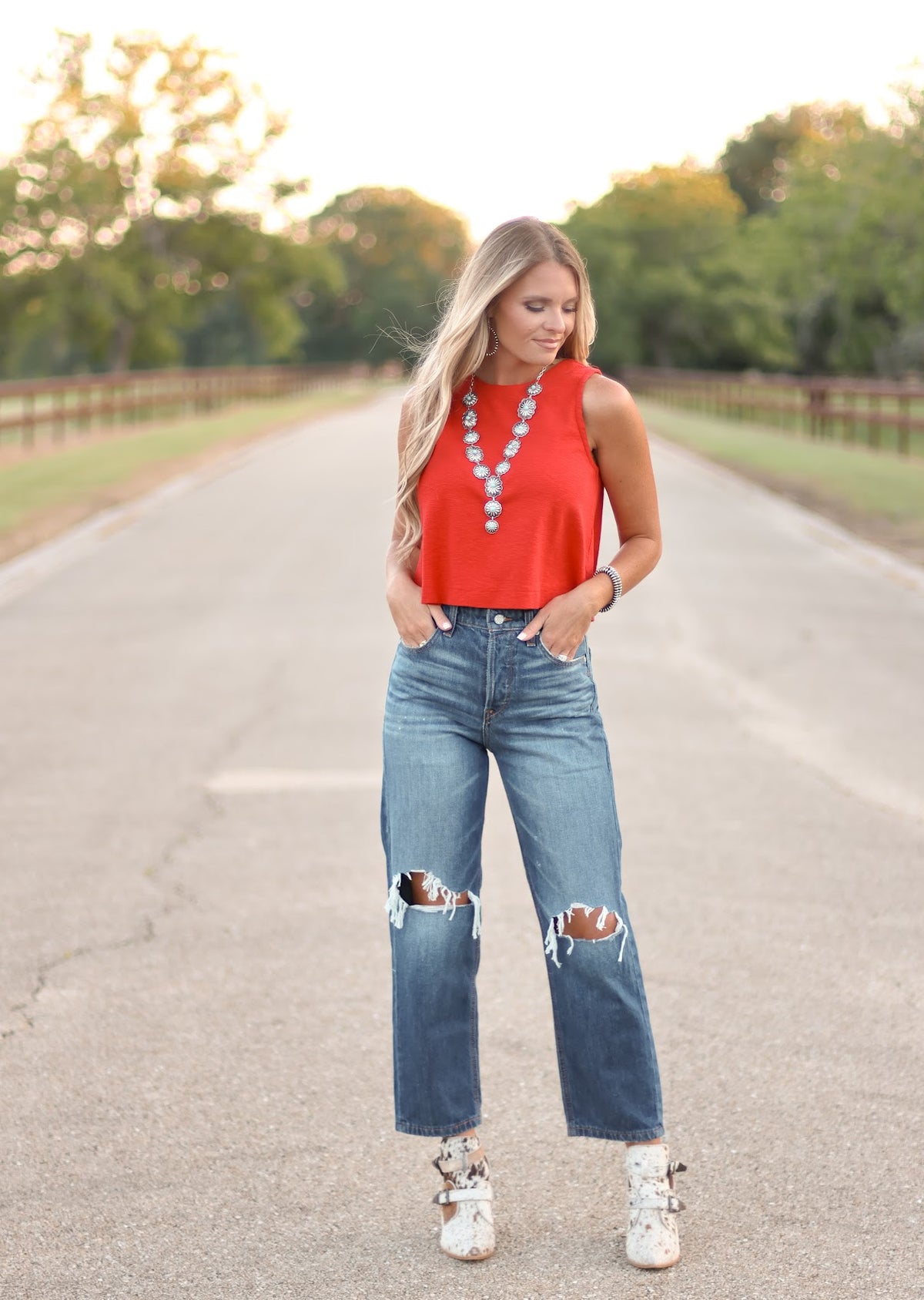 THE BRILEY TANK-RED