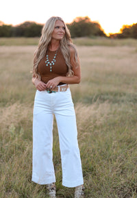 THE MONTY BODYSUIT-BROWN