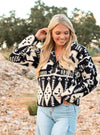 ARIAT BERBER SNAP FRONT SWEATSHIRT