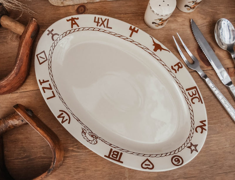 BRANDED SERVING PLATTER