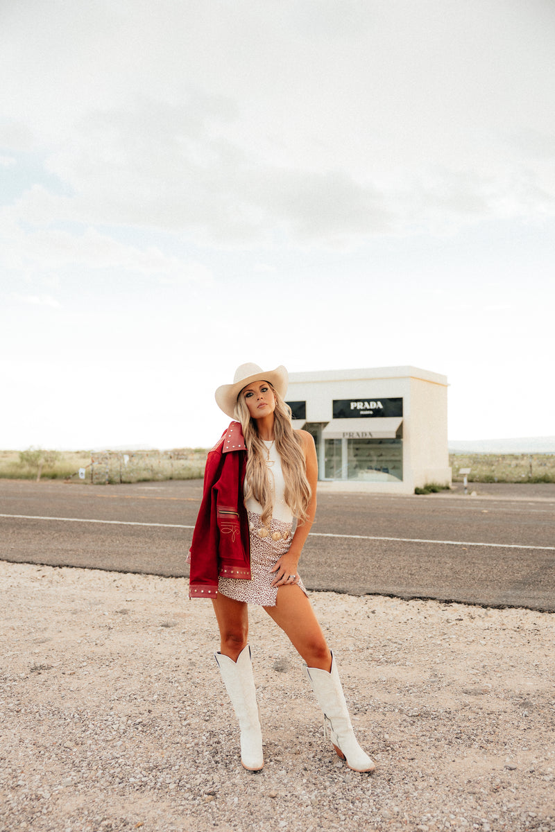 RUBY RIDER SUEDE JACKET