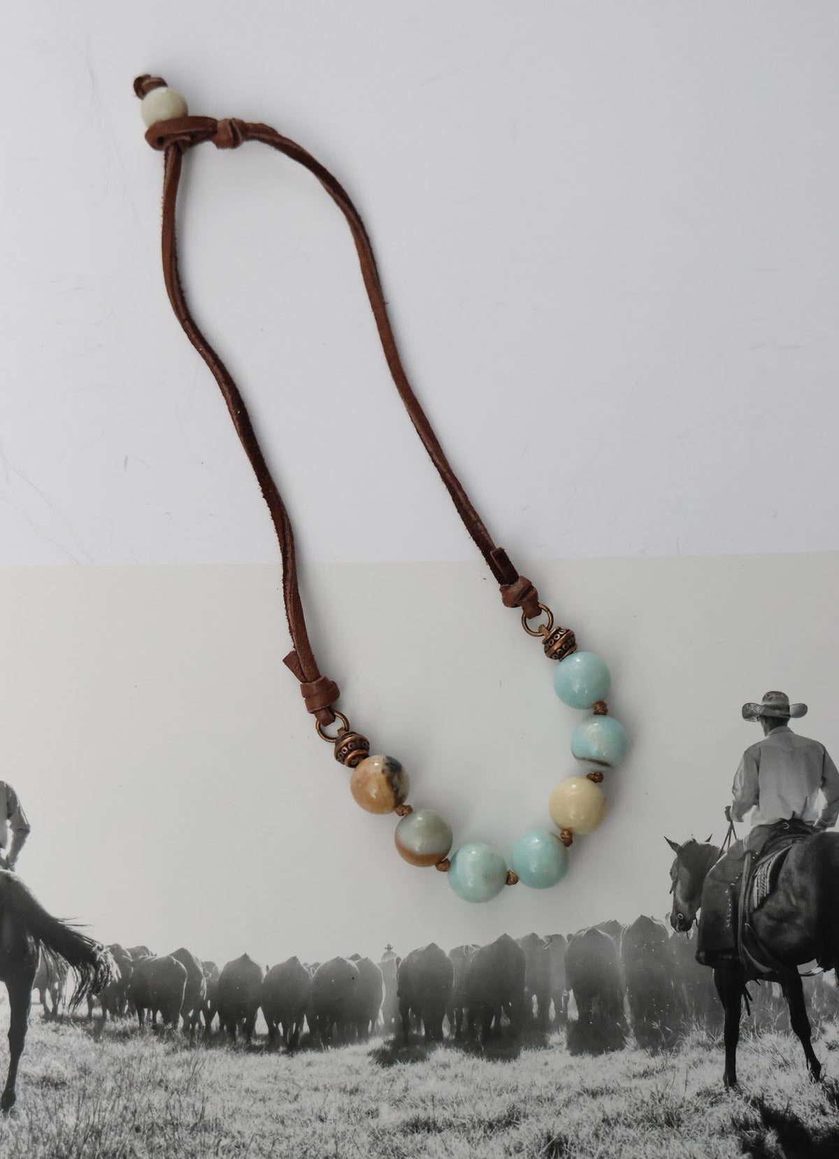 THE AMAZAONITE NECKLACE