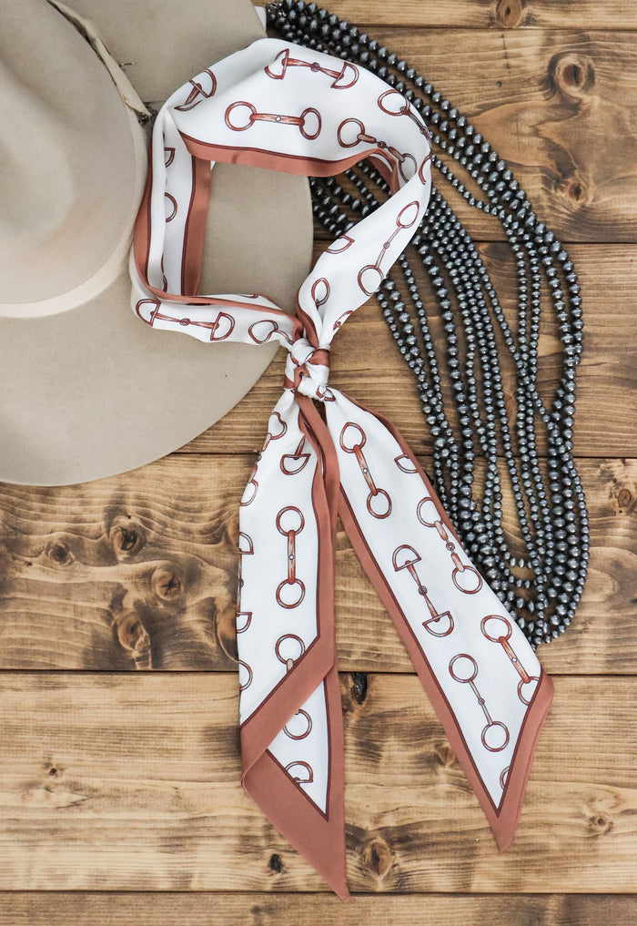KHAKI HORSEBIT RIBBON