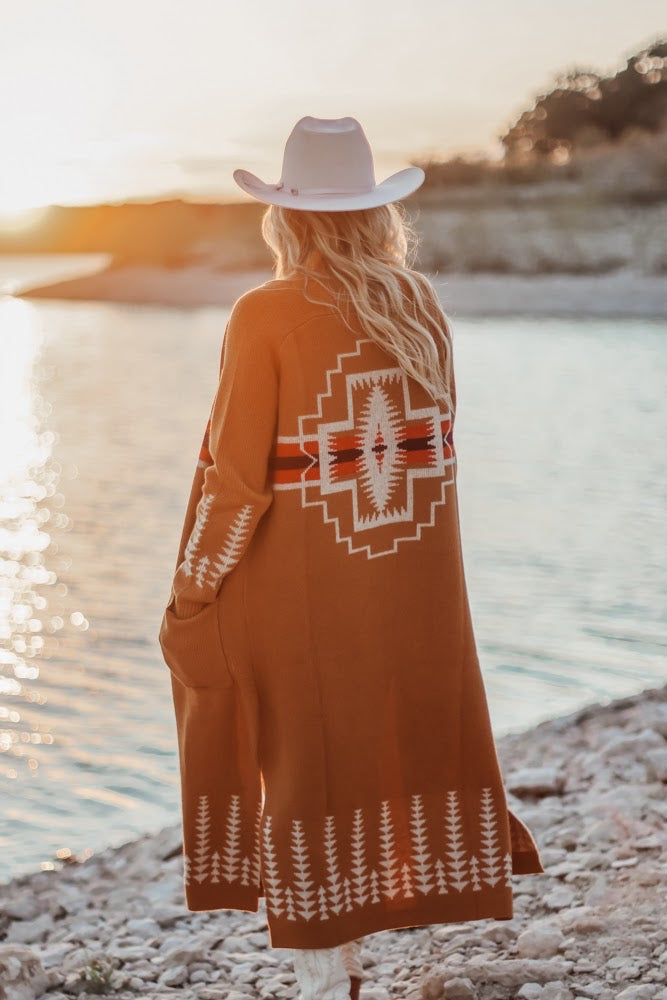 PENDLETON LONG DUSTER SWEATER