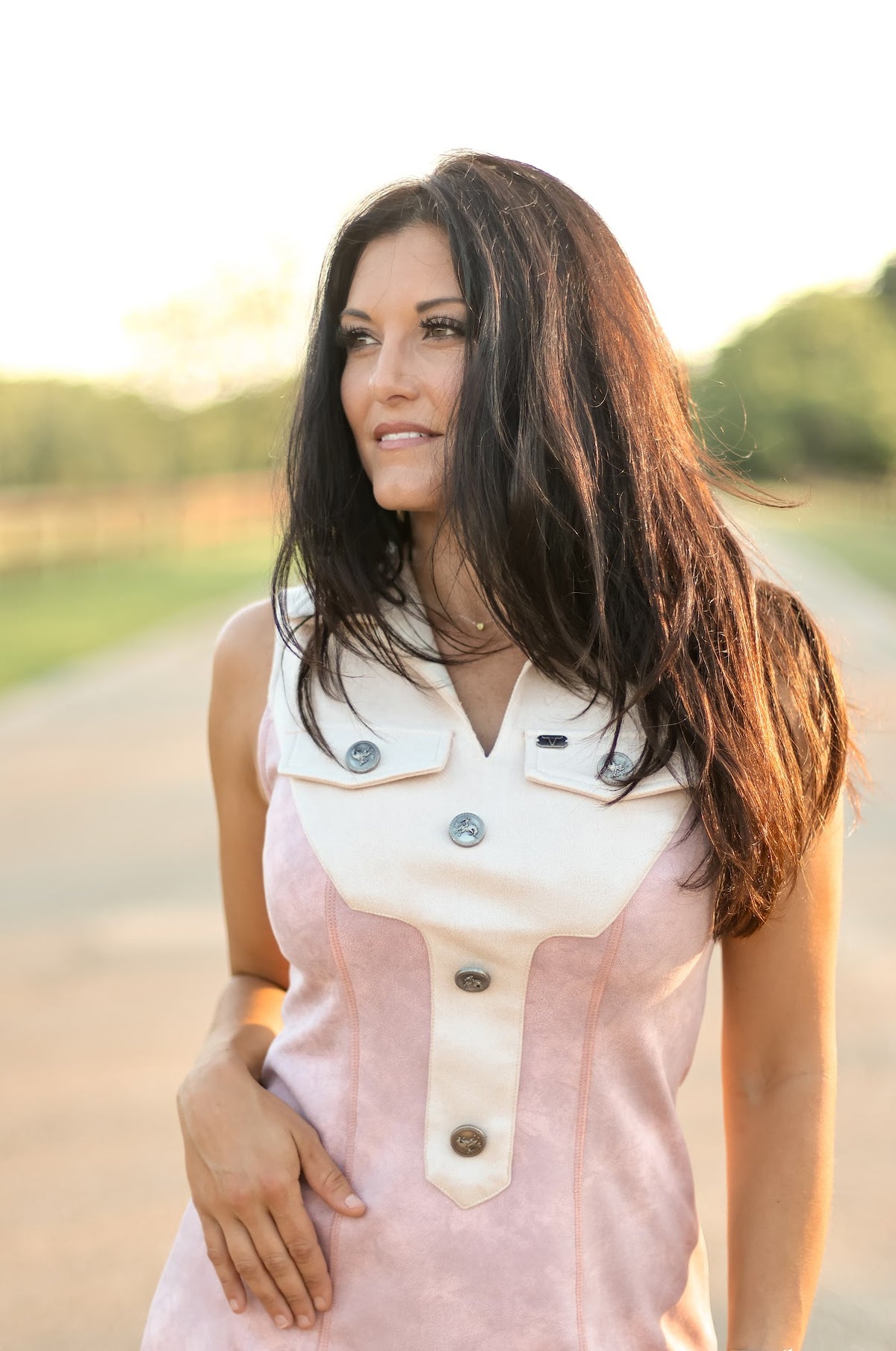 THE PAMELA DRESS- PINK