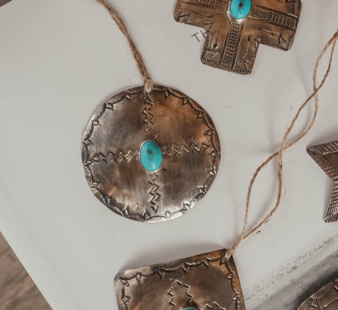 J.ALEXANDER RUSTIC SILVER ORNAMENTS