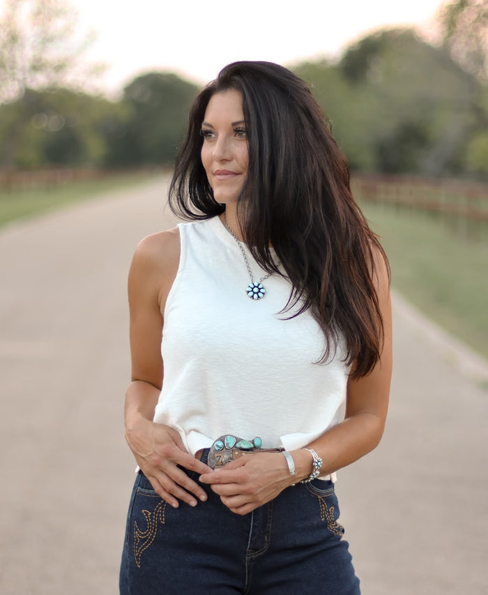THE BRILEY TANK-CREAM