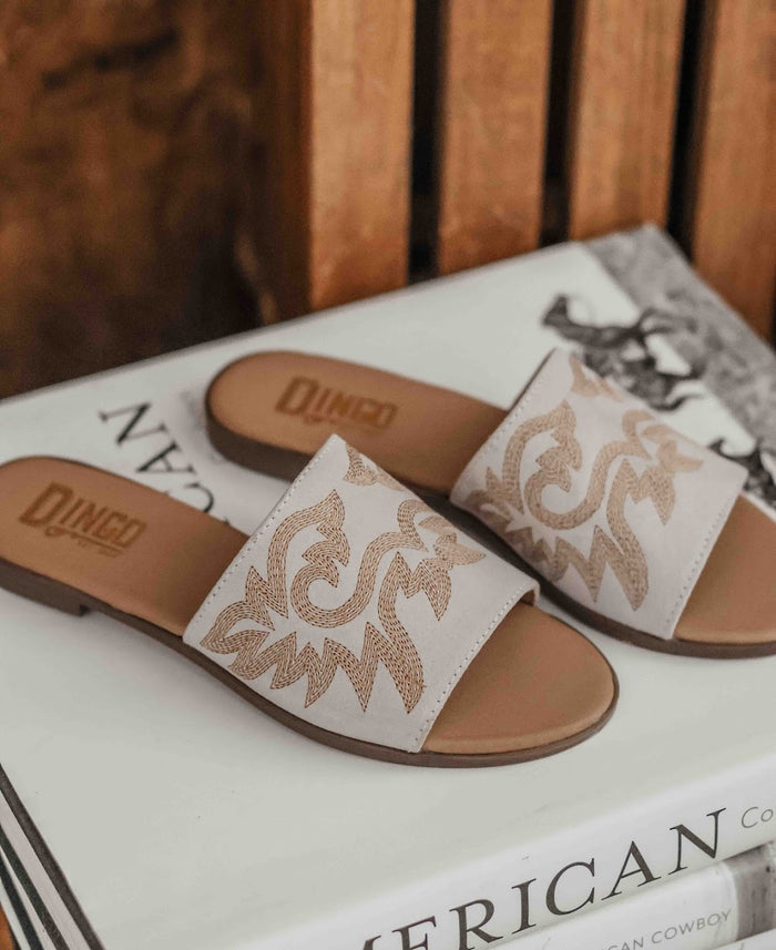 DINGO LASSO SANDAL - WHITE