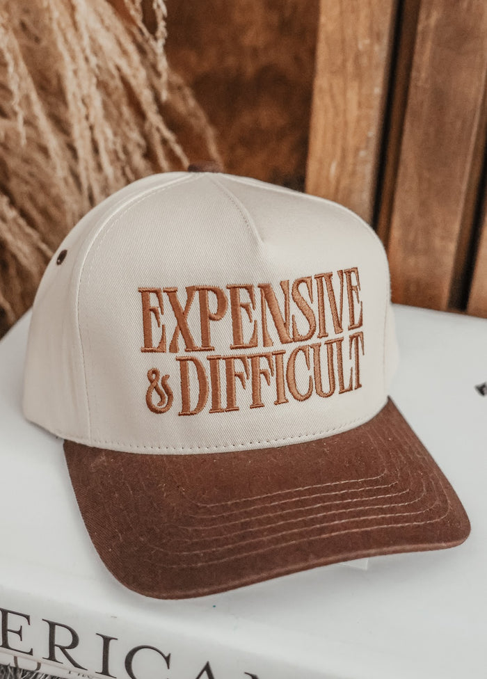 EXPENSIVE & DIFFICULT TRUCKER HAT