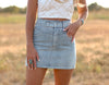 THE MAYE DENIM SKIRT