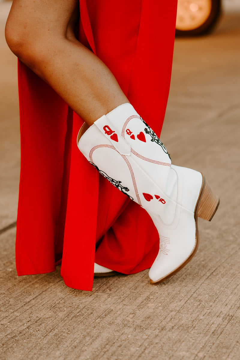 DINGO QUEEN OF HEARTS BOOT