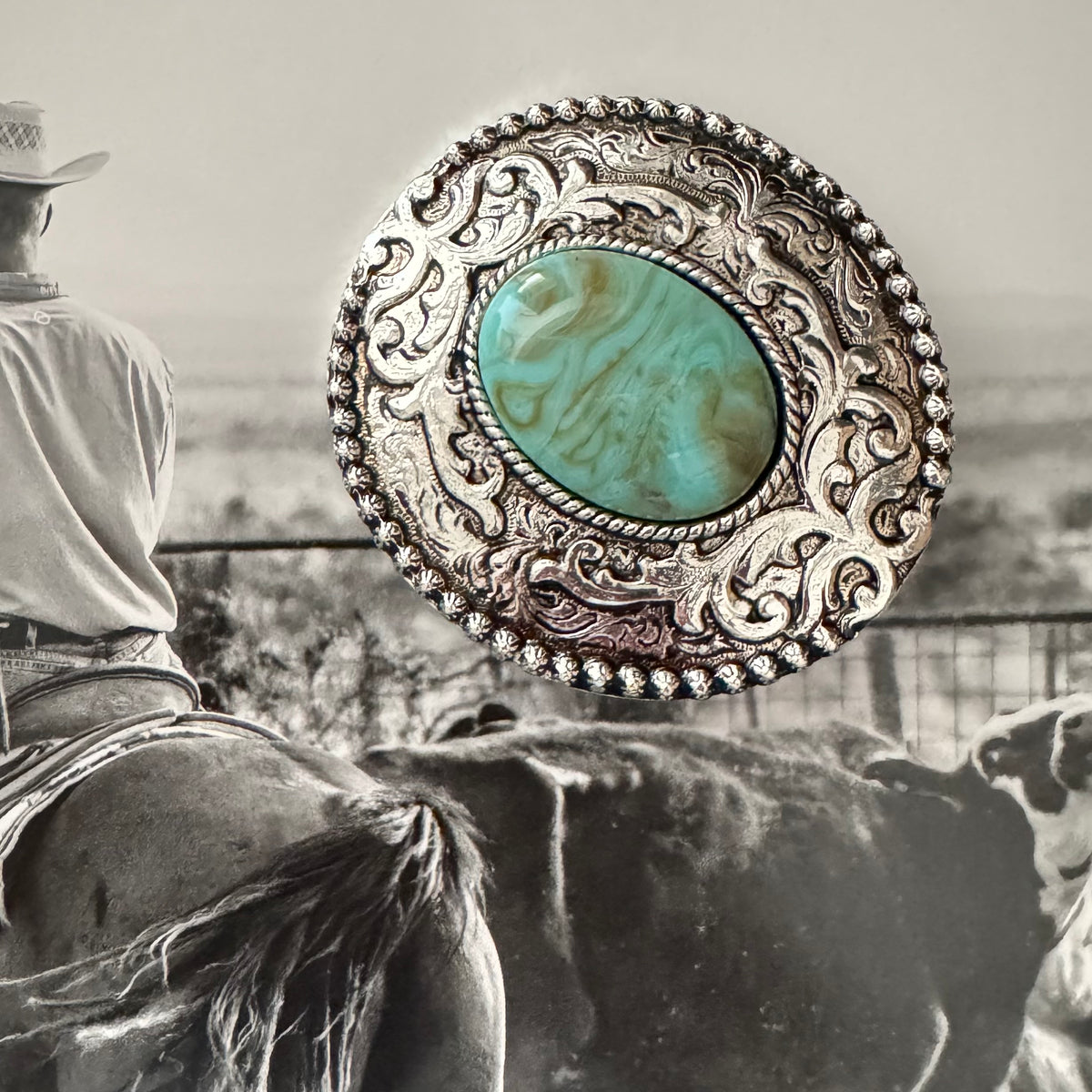THE STETSON BELT BUCKLE